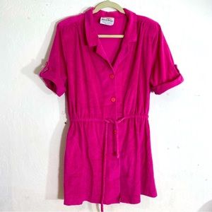 Vintage Beach Things terry cloth beach coverup